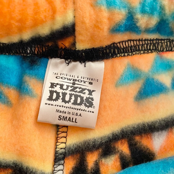 Fuzzy Duds southwestern flannel shorts S - Picture 3 of 10